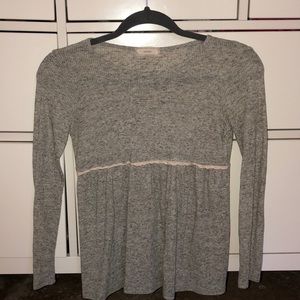 Flowy Gray Sweater
